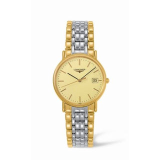 Longines - L4.720.2.32.7  Presence 33 Quartz Yellow Bracelet