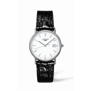 Longines - L4.720.4.12.2  Presence 33 Quartz Stainless Steel