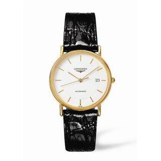 Longines - L4.721.2.18.2  Presence 34.5 Automatic Yellow Stick