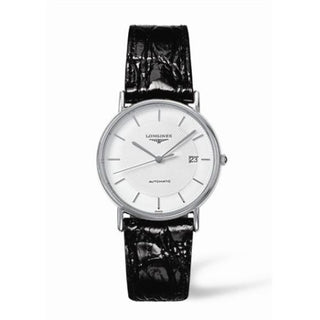 Longines - L4.721.4.18.2  Presence 34.5 Automatic Stainless Steel Stick