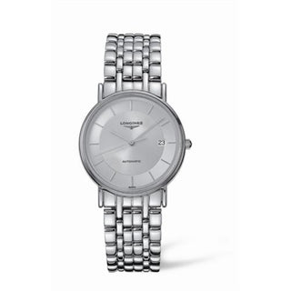 Longines - L4.721.4.78.6  Presence 34.5 Automatic Stainless Steel Silver Bracelet