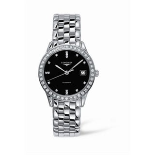 Longines - L4.774.0.57.6  Flagship 35.6 Automatic Diamond