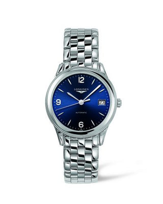 Longines - L4.774.4.96.6  Flagship 35.6 Automatic Stainless Steel Blue