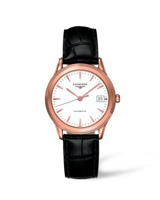 Longines - L4.774.8.22.2  Flagship 35.6 Automatic Pink Gold