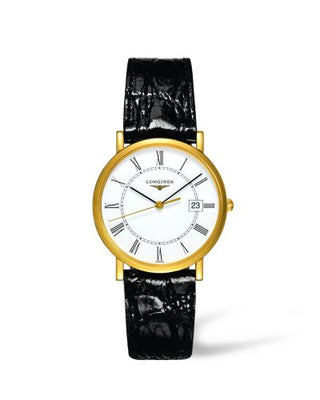 Longines - L4.777.6.11.0  Presence 34 Quartz Gold