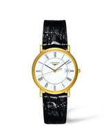 Longines Presence 33.5 Quartz Yellow Gold / Champagne (L4.777.6.11.0)