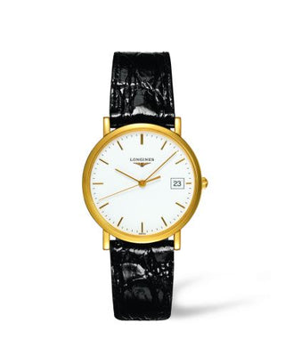 Longines - L4.777.6.12.0  Presence 34 Quartz Gold