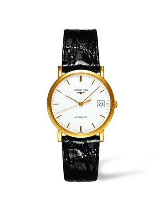 Longines - L4.778.6.12.0  Presence 34.5 Automatic Gold