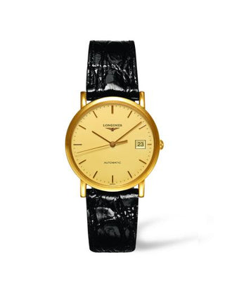 Longines - L4.778.6.32.0  Presence 34.5 Automatic Gold