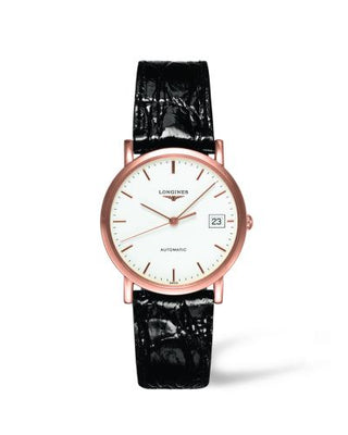 Longines - L4.778.8.12.0  Presence 34.5 Automatic Pink Gold