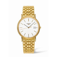 Longines Presence 38.5 Quartz PVD Gold / Champagne / Bracelet (L4.790.2.12.8)