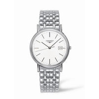 Longines Presence 38.5 Quartz Stainless Steel / Silver / Bracelet (L4.790.4.12.6)