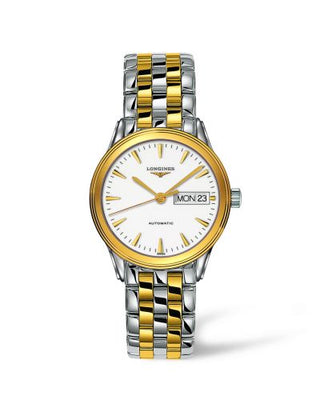 Longines - L4.799.3.22.7  Flagship 35.6 Day Date Two Tone