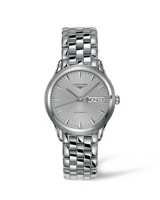 Longines - L4.799.4.72.6  Flagship 35.6 Day Date Stainless Steel