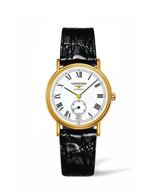 Longines - L4.804.2.11.2  Presence 34.5 Automatic Small Seconds