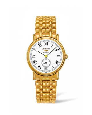 Longines - L4.804.2.11.8  Presence 34.5 Automatic Small Seconds