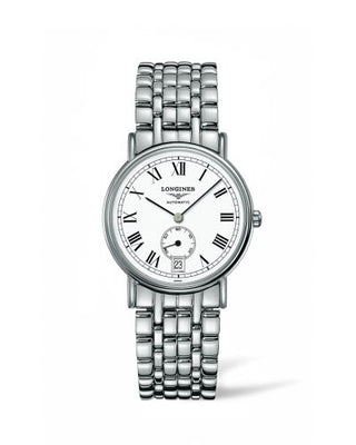 Longines - L4.804.4.11.6  Presence 34.5 Automatic Small Seconds