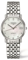 Longines Elegant Collection 34.5 Automatic Stainless Steel / Red Gold / Grey (L4.809.4.87.6)