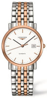 Longines Elegant Collection 34.5 Automatic Stainless Steel / Red Gold / Diamond / MOP (L4.809.5.12.7)