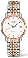 Longines Elegant Collection Automatic 37 Stainless Steel / Red Gold / White (L4.810.5.12.7)