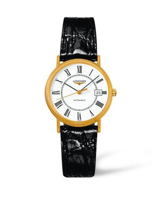 Longines - L4.821.2.11.2  Presence 34.5 Automatic Yellow