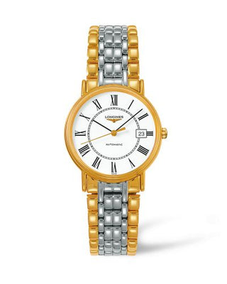 Longines - L4.821.2.11.7  Presence 34.5 Automatic Yellow