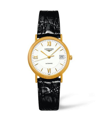 Longines - L4.821.2.15.2  Presence 34.5 Automatic Yellow