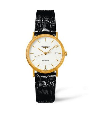 Longines - L4.821.2.18.2  Presence 34.5 Automatic Yellow