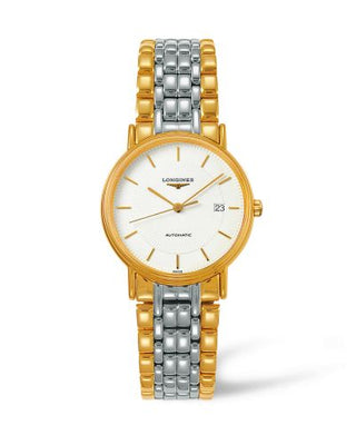 Longines - L4.821.2.18.7  Presence 34.5 Automatic Yellow