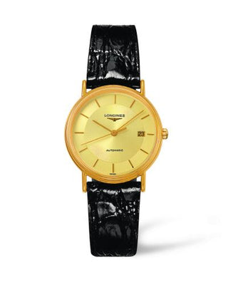 Longines - L4.821.2.42.2  Presence 34.5 Automatic Yellow