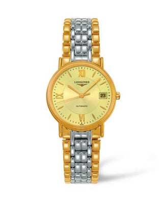 Longines - L4.821.2.45.7  Presence 34.5 Automatic Yellow