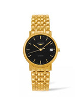 Longines Presence Automatic 34.5mm Stainless Steel / PVD Gold / Champagne / Bracelet (L4.821.2.52.8)