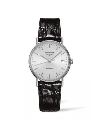 Longines - L4.821.4.72.2  Presence Automatic 34.5mm Stainless Steel / Silver