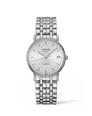 Longines - L4.821.4.72.6  Presence Automatic 34.5mm Stainless Steel / Silver / Bracelet