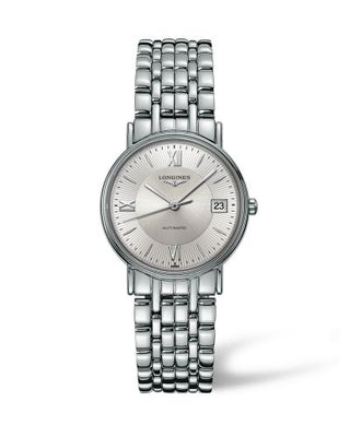 Longines - L4.821.4.75.6  Presence 34.5 Automatic Stainless Steel