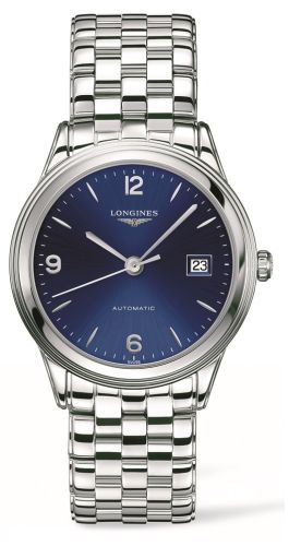 Longines - L4.874.4.96.6  Flagship 38.5 Blue / Bracelet