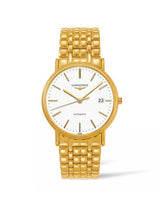 Longines Presence 38.5 Automatic PVD Gold / Champagne / Bracelet (L4.921.2.12.8)