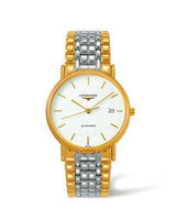 Longines Presence 38.5 Automatic PVD Gold / White / Bracelet (L4.921.2.18.7)