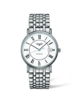 Longines Presence 38.5 Automatic Stainless Steel / Silver / Strap (L4.921.4.11.6)