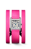 Longines Mini DolceVita 21.5 Quartz Stainless Steel - Diamond / Silver / Triple Cuff Pink XS (L5.200.0.71.2)