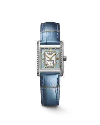 Longines - L5.200.0.95.2  Mini Dolce Vita 21.5 Quartz Stainless Steel - Diamond / Blue