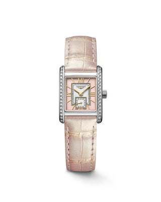 Longines - L5.200.0.99.2  Mini Dolce Vita 21.5 Quartz Stainless Steel - Diamond / Pink