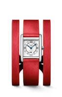 Longines Mini Dolce Vita 21.5 Quartz Stainless Steel / Silver / Triple Cuff Red XS (L5.200.4.75.0)