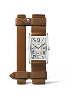 Longines DolceVita 20.8 Quartz Stainless Steel - Diamond / Silver - Roman / Yvy Leather (L5.255.4.71.B)