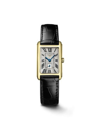 Longines - L5.255.6.71.0  DolceVita 20.5 Quartz Yellow Gold / Silver - Roman