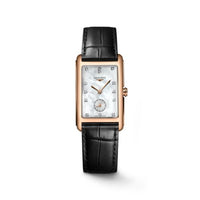 Longines DolceVita 17.7 Quartz Pink Gold - Diamond / MOP (L5.512.8.87.0)