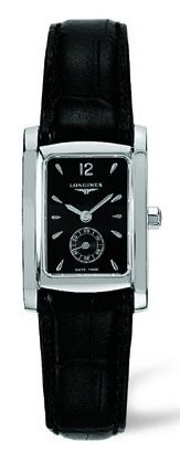 Longines - L5.155.4.76.2  DolceVita 20 Quartz Stainless Steel Black