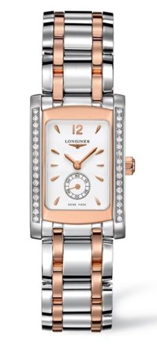 Longines - L5.155.5.19.7  DolceVita 20 Quartz Two Tone Pink Diamond