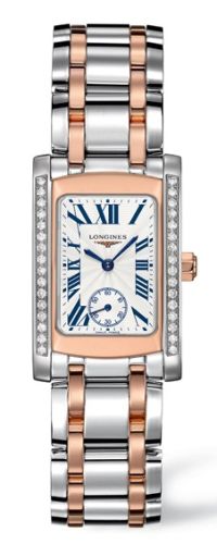 Longines - L5.155.5.79.7  DolceVita 20 Quartz Two Tone Pink Diamond