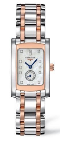 Longines - L5.155.5.88.7  DolceVita 20 Quartz Two Tone Pink